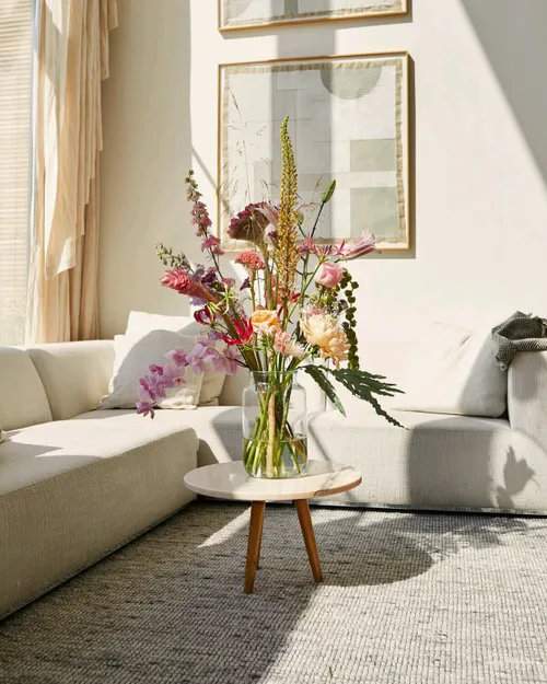 ایده هایی برای دکور منزل با گل مصنوعی هنر خلاقیت ایده دکو