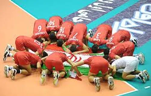 صعود تیم ملی والیبال ایران به المپیک رو به همه تبریک میگم
