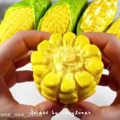 ♡اسلایم کرانچی ذرت🌽♡