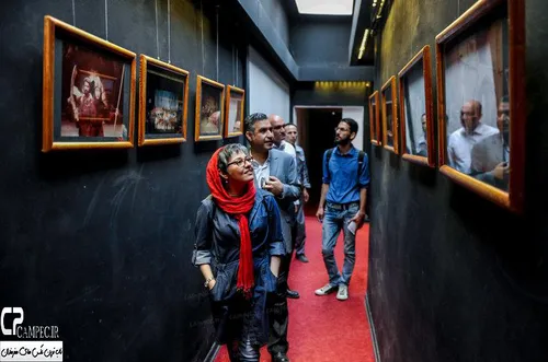 آناهیتا همتی در بازدید از موزه جلال آل احمد
