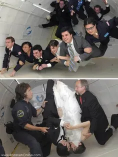 عروسی فضایی