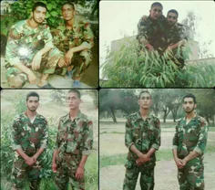 تصاویری از دوران سربازی شهید حججی