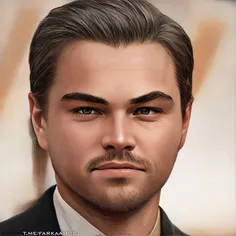 DICAPRIO PHOTO ART BY FARKAAM | دی کاپریو