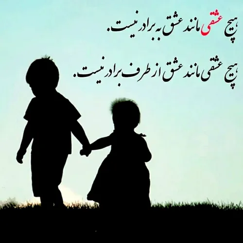 سلامتی همه برادر های خوب