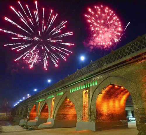 پل محمد حسن خان قاجار با قدمت 248 ساله بر روی رودخانه باب