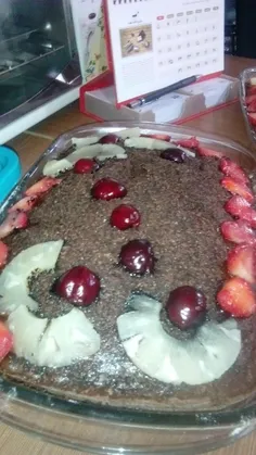 #کیک شکلاتی