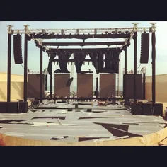@samiyusuf  concert preparations @kataraQatar Amphitheatr