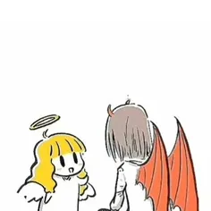 love between fairy and devil🥰😍