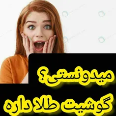 بله درست شنیدی همین گوشی که دستته طلا داره ولی تو ازش بی 