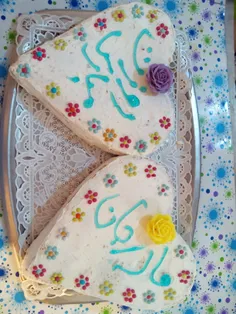 این کیک تو فری خلاقیت مادر خونه...بمناسبت روز مادر