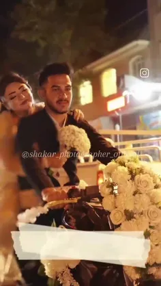 ادم کسیو بخوادبا همه چی طرفش میسازه عشق یعنی این♥️..عروس 