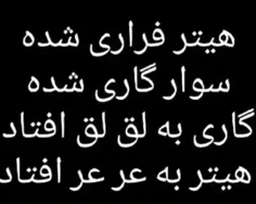 ریدم به هرچی هیتر میتره