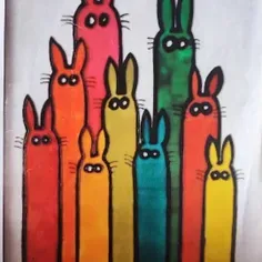 نقاشی خرگوش