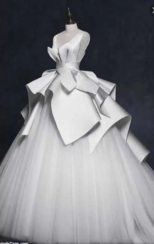 خارق العاده ترین و شیک ترین لباس عروسی که تابه حال دیدین