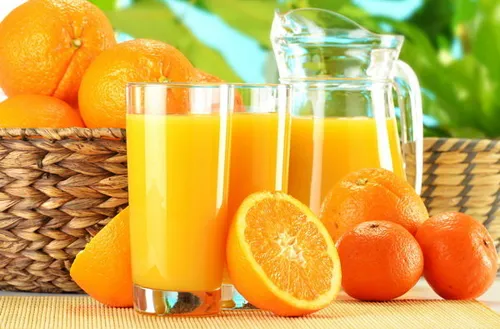 نارنجی های دوست داشتنی😋 آب پرتقال