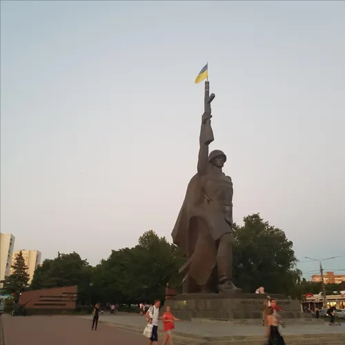 مجسمه استقلال اکراین.