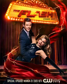 پوستر کراس آور موزیکال سریال the flash و super girl