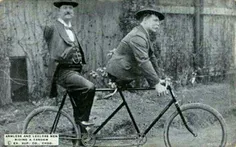 دوچرخه سواری دو مرد معلول به سبکی متفاوت!
