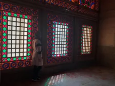عکس هنری مسجد زینت الموک شیراز 😉