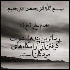 امام علی علیه السلام: