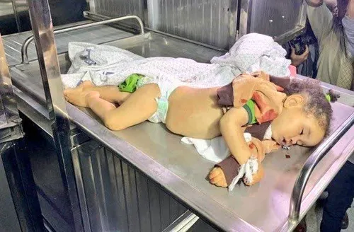شهادت نوزاد ۱۴ ماهه فلسطینی در حملات امروز رژیم صهیونیستی