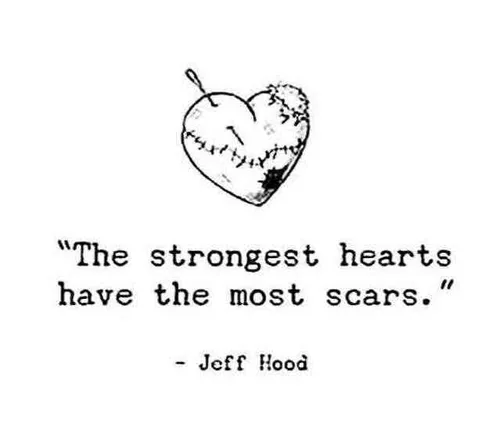 قوی ترین قلب ها ، بیشترین زخم ها را دارند...