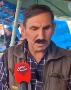 شهروند کُرد عراقی وقتی متوجه می‌شود گزارشگر، خبرنگار شبکه