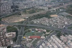 عکس هوایی از #تهران