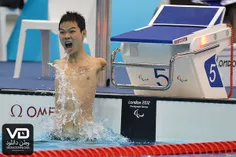 مسابقه شنای معلولین. نفر اول دوتا دست نداشت!×