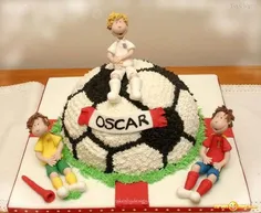 کیک فوتبالی ها
