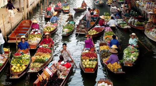 بازار جذاب در تایلند