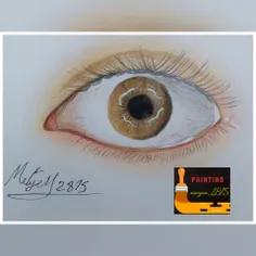 کار با مداد رنگی👁🌈