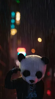 #Dep #rain #panda 