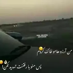 آرزو هامو خاک کردم😜