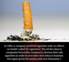 در سال 1960 ، یک شرکت سیگاری را بدون هیچ گونه اثری در مور