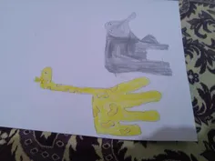 نقاشي ارين خان 5ساله