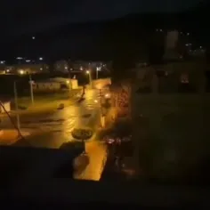 ویدئو ترسناک از اولین لحظات وقوع زلزله و قطع برق سراسری د