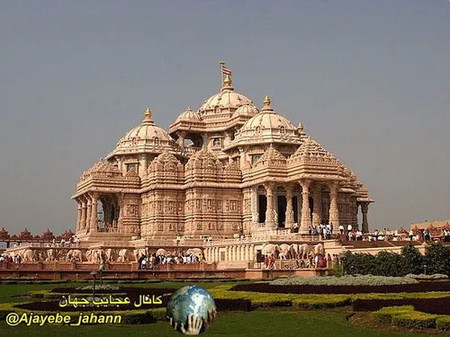 معبد آکشاردام در دهلی، بزرگ ترین معبد آیین هندو در جهان