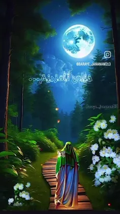 مولاي من وقت آمدنت دیر شد بیا این دل در🕊🌴