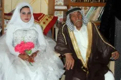ازدواج داماد 92ساله با دختر22ساله
