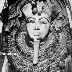 این تصویر اولین عکسی است که از فرعون توت عنخ آمون پس از گ