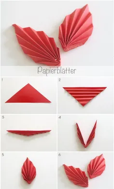 ایده و خلاقیت های زیبا با کاغذ رنگی  