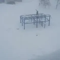روسیه هم‌چنان داره برف میاد!