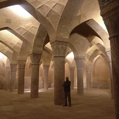 The Shabestan (Prayer Hall) of Vakil Mosque which was bui