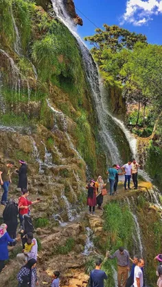 کاشان، آبشار نیاسر😍  #اینجا_ایران_است
