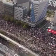 💢 بزرگترین تظاهرات تاریخ لهستان اتفاق افتاده و مردمش تو خ