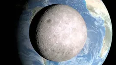 گذر ماه از مقابل زمین/ عکس جدیدی از ناسا