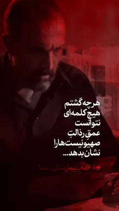 «هرچه گشتم؛ هیچ کلمه ای نتوانست