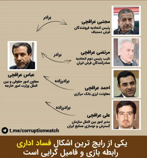 یکی از فک و فامیلهای عباس عراقچی بازداشت شد