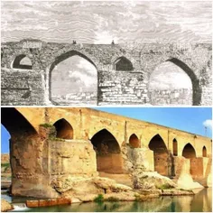 📷شاید باورش سخت باشه ولی پل قدیم دزفول که توسط ساسانیان س
